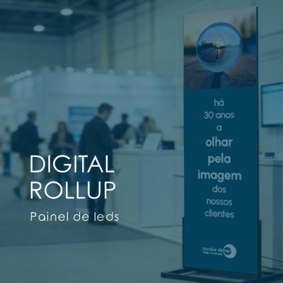 Digital Rollup - Painel de Leds